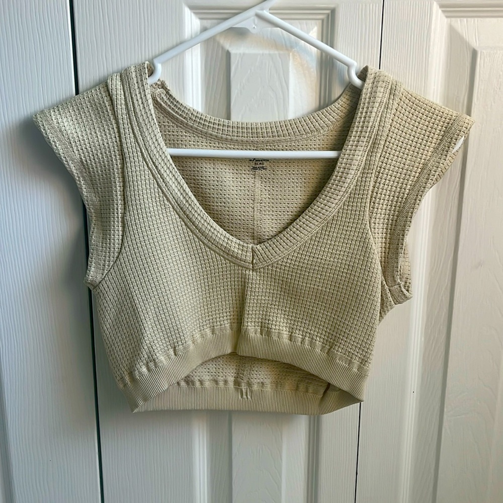 Urban Outfitters: Out from Under crop top in a nice tan color!